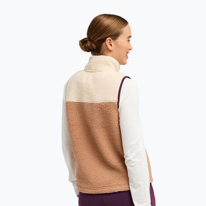 Vestă pentru femei ROXY Boundless Spirit Vest 2 cafe au lait 3
