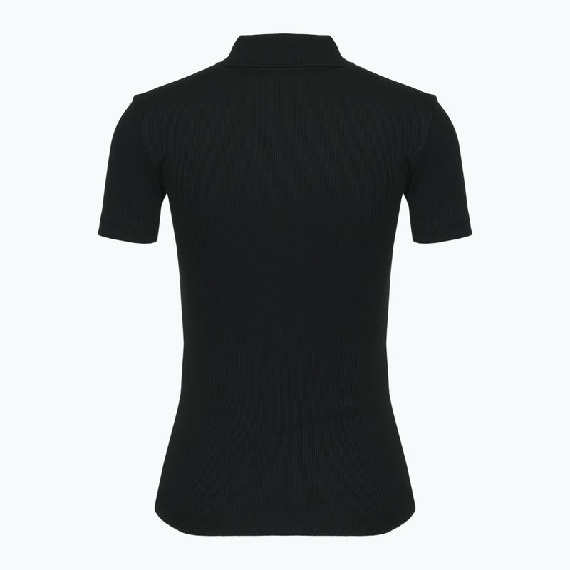 Tricou polo pentru femei Lacoste DF5377 black 2