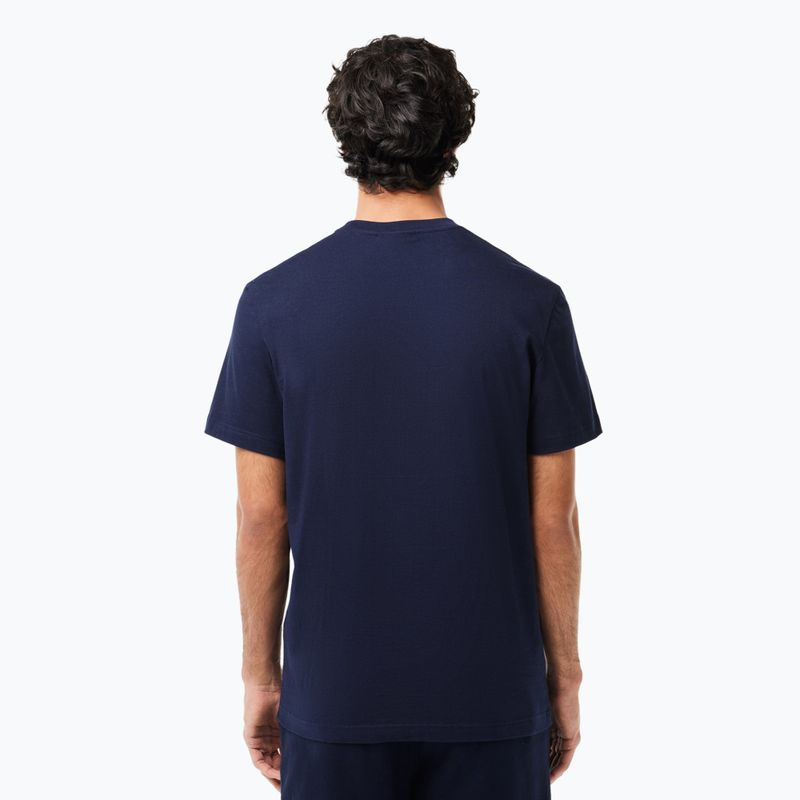 Tricou pentru bărbați Lacoste TH1285 navy blue 2