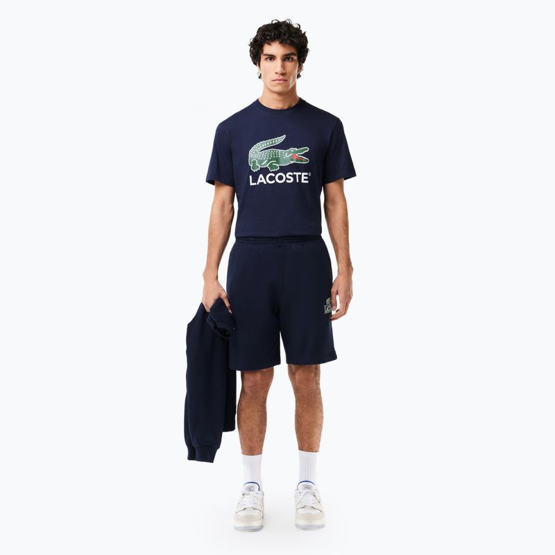 Tricou pentru bărbați Lacoste TH1285 navy blue 3