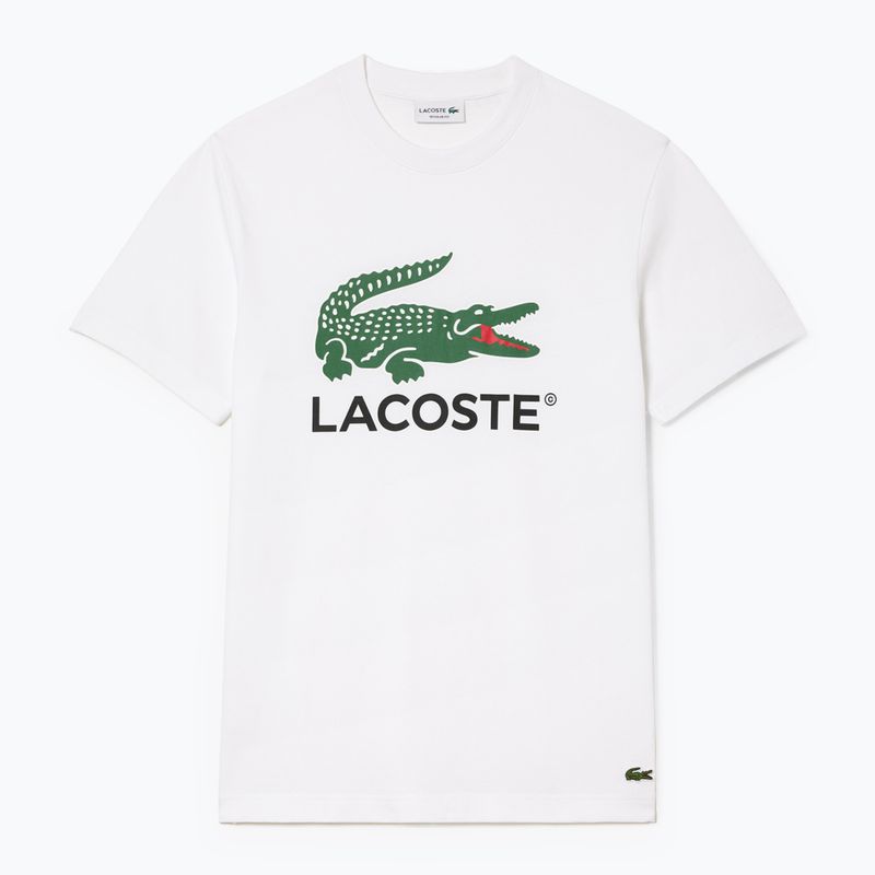 Tricou pentru bărbați Lacoste TH1285 white 5