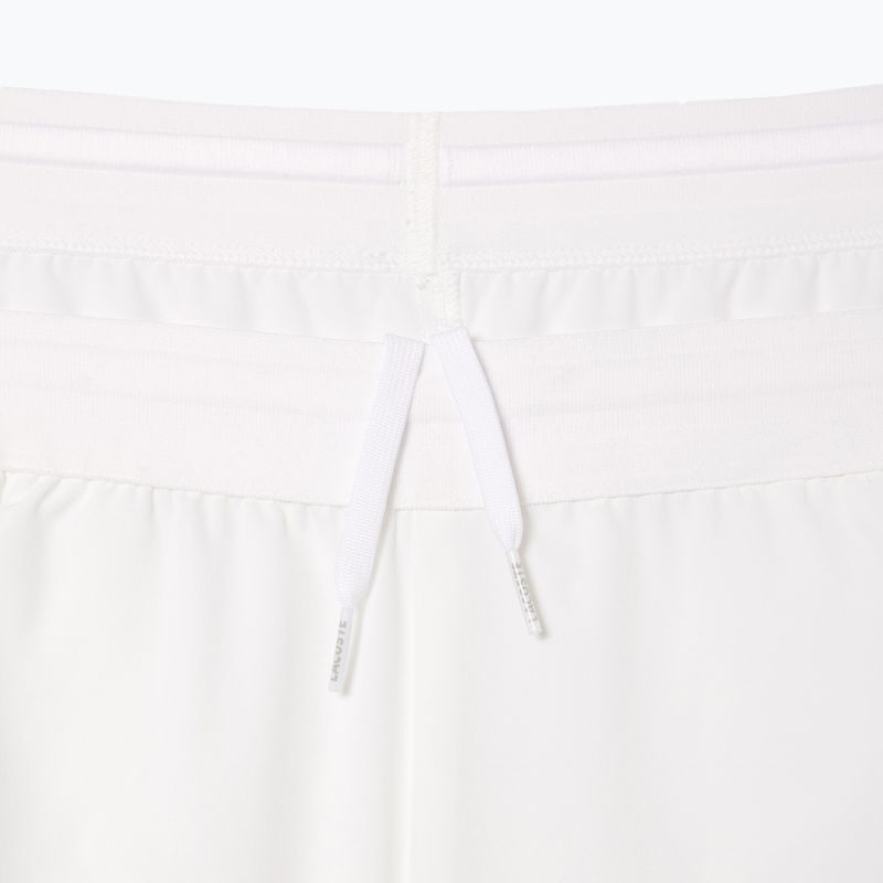 Pantaloni scurți de tenis pentru bărbați Lacoste GH7452 alb 4