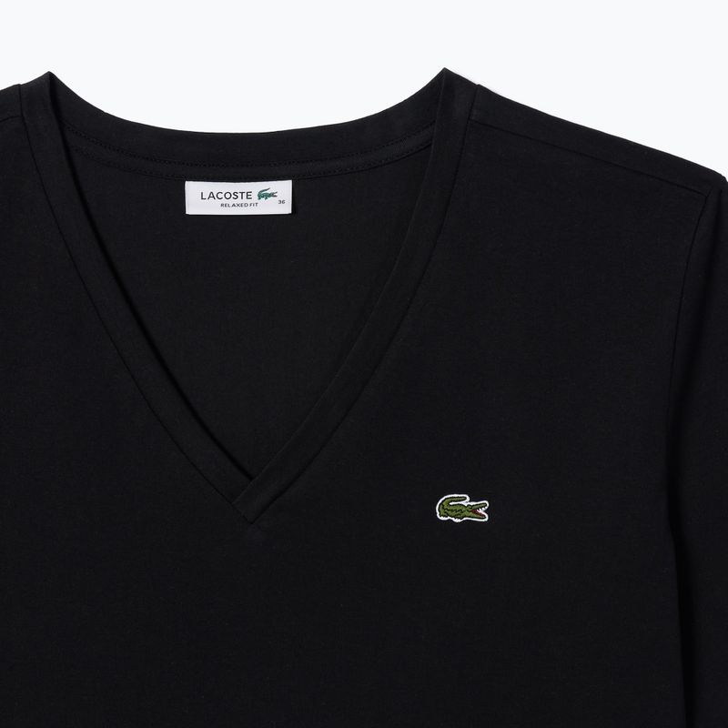 Tricou pentru femei  Lacoste TF7300 black 5