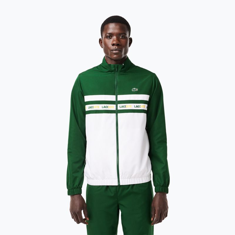 Trening de tenis pentru bărbați  Lacoste WH7567 green/white 3