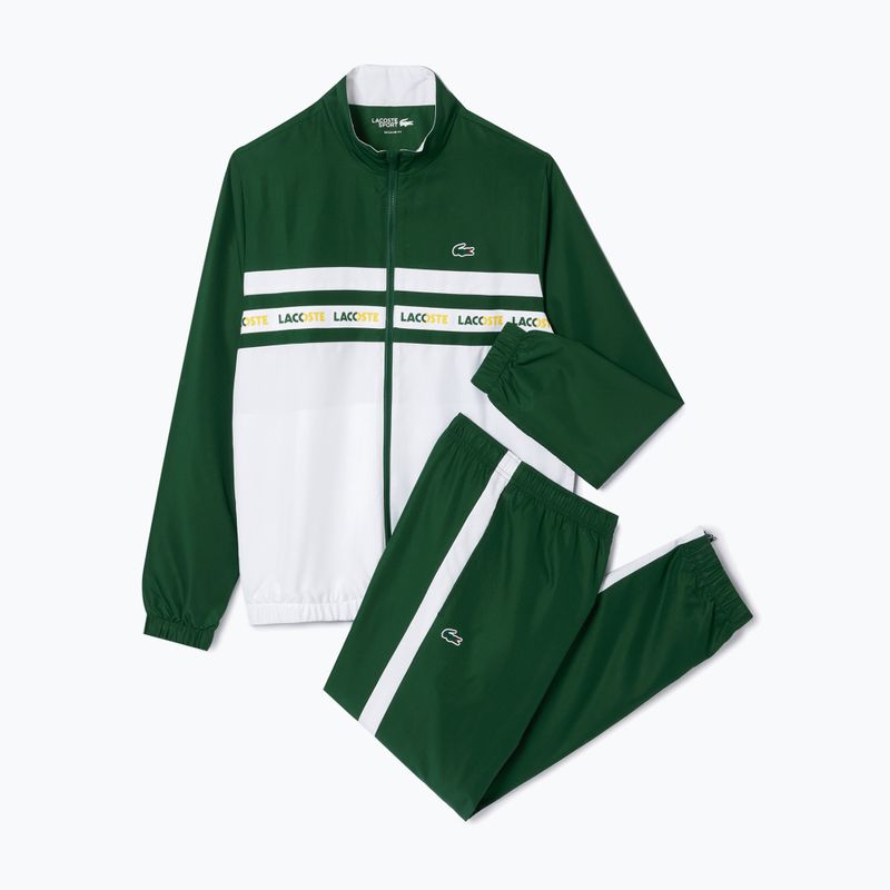 Trening de tenis pentru bărbați  Lacoste WH7567 green/white 5