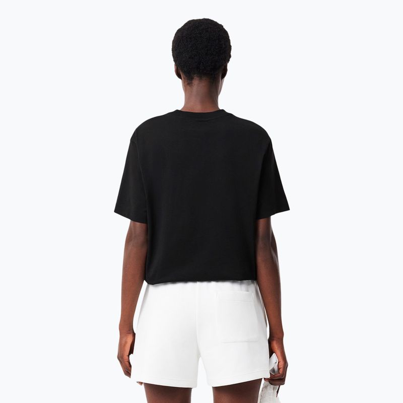 Tricou pentru femei  Lacoste TF7215 black 2