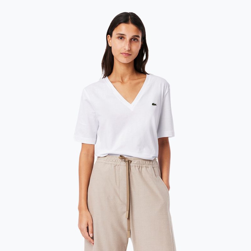 Tricou pentru femei  Lacoste TF7300 white