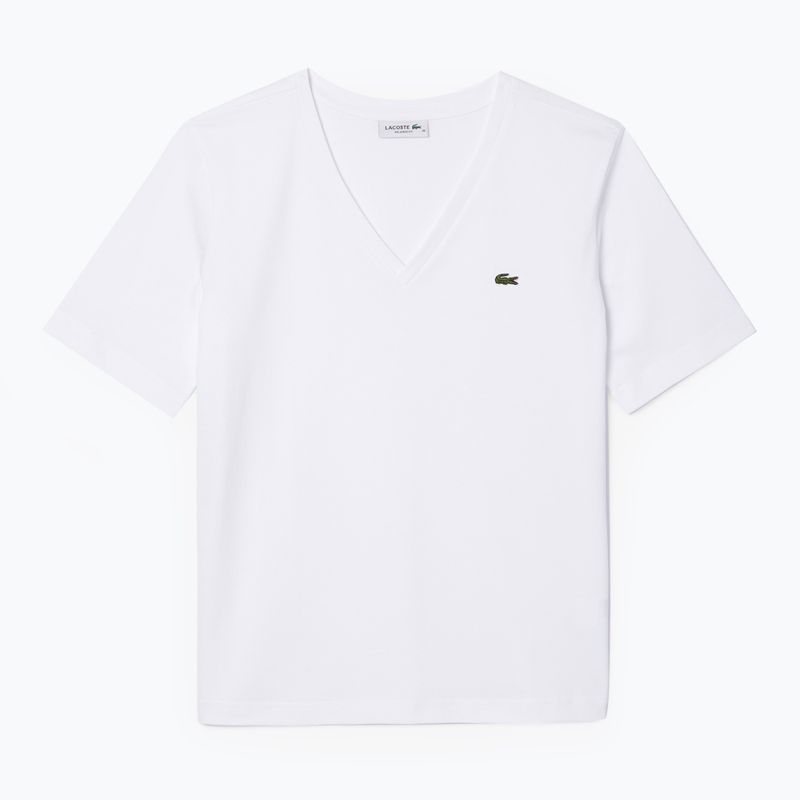 Tricou pentru femei  Lacoste TF7300 white 4