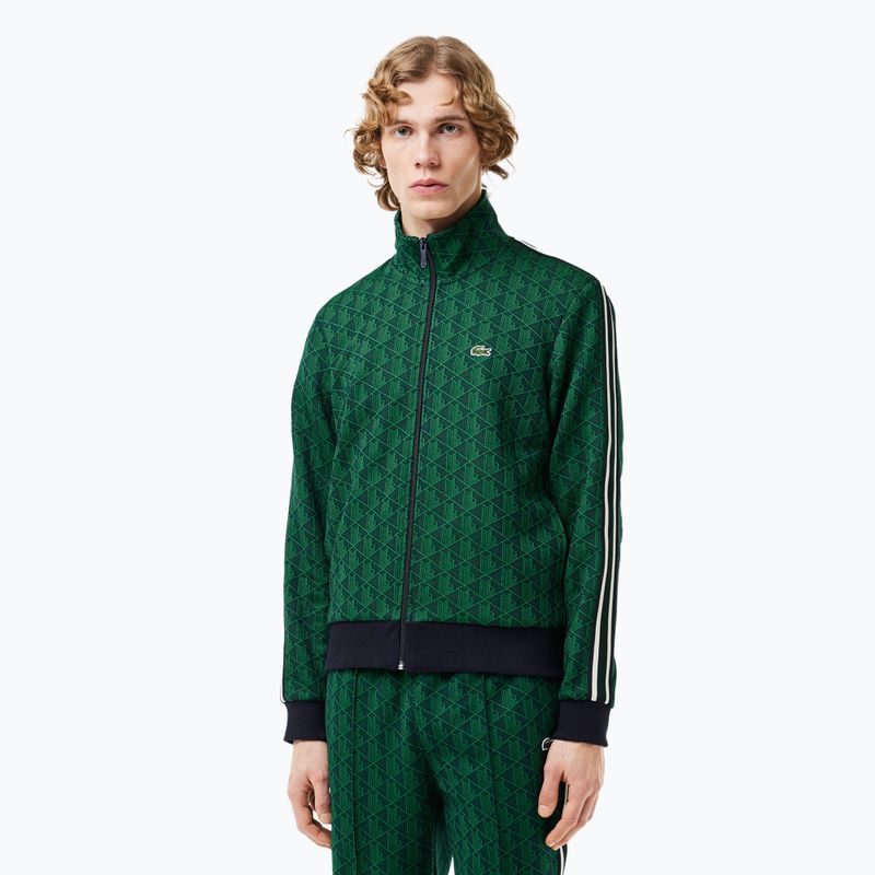 Hanorac pentru bărbați Lacoste SH1368 navy blue/sorrel