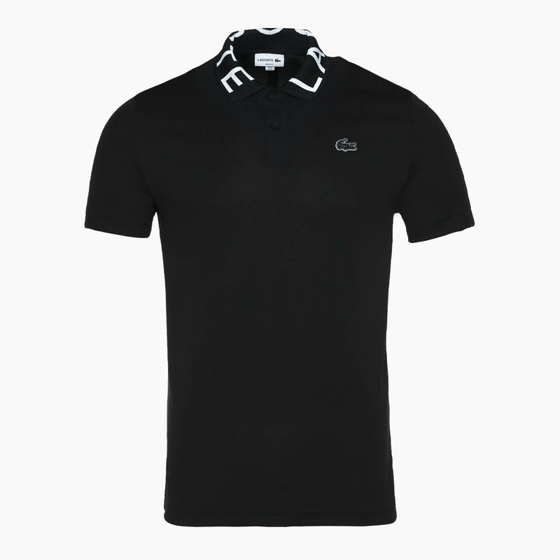 Tricou polo pentru bărbați  Lacoste PH7495 black
