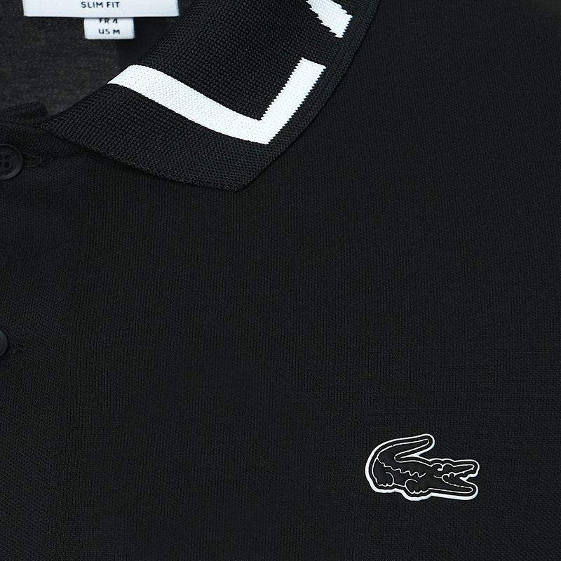 Tricou polo pentru bărbați  Lacoste PH7495 black 3