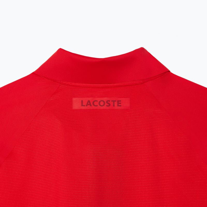 Tricou polo pentru bărbați Lacoste DH7311 redcurrant bush 3