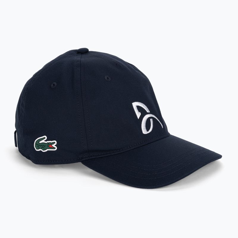 Lacoste Tennis X Novak Djokovic set cămașă + șapcă phoenix blue 5