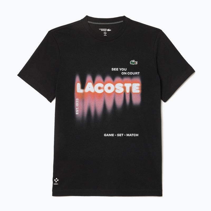 Tricou pentru bărbați Lacoste TH2617 black 5