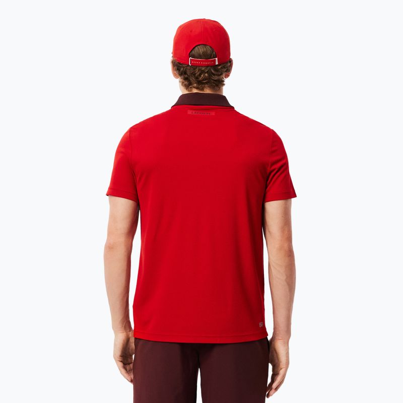 Tricou polo de tenis Lacoste Polo DH2568 opera/expresso 3