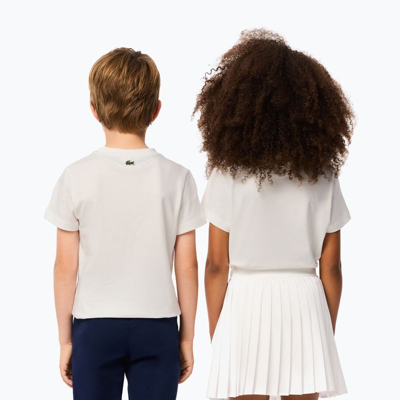 Tricou pentru copii Lacoste TJ3003 flour 3