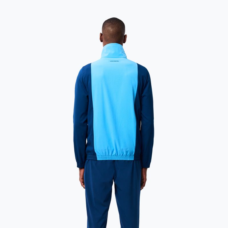Trening pentru bărbați  Lacoste WH2522 globe / argentine blue 2