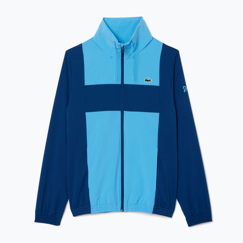 Trening pentru bărbați  Lacoste WH2522 globe / argentine blue 6