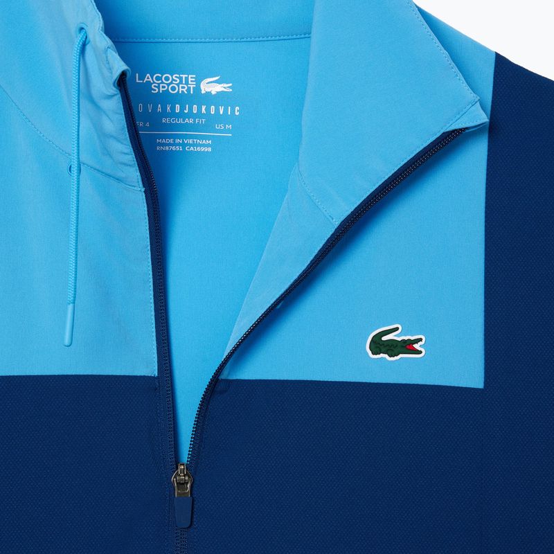 Trening pentru bărbați  Lacoste WH2522 globe / argentine blue 8