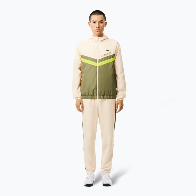 Trening pentru bărbați Lacoste WH4241 lapland/khaki/firefly