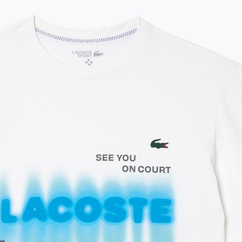 Tricou pentru bărbați Lacoste TH2617 white 6