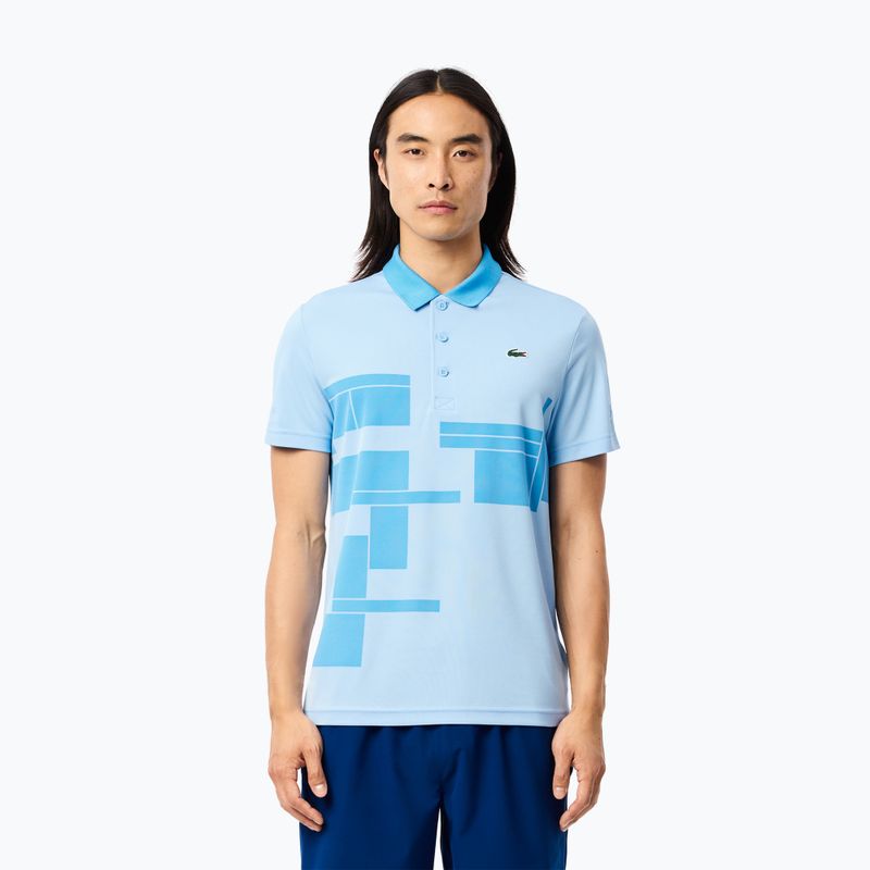 Tricou polo de tenis Lacoste Polo DH2568 overview/argentine blue 3