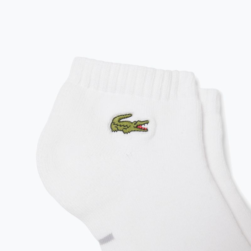 Șosete pentru bărbați  Lacoste RA2653 2 pary white/white 2