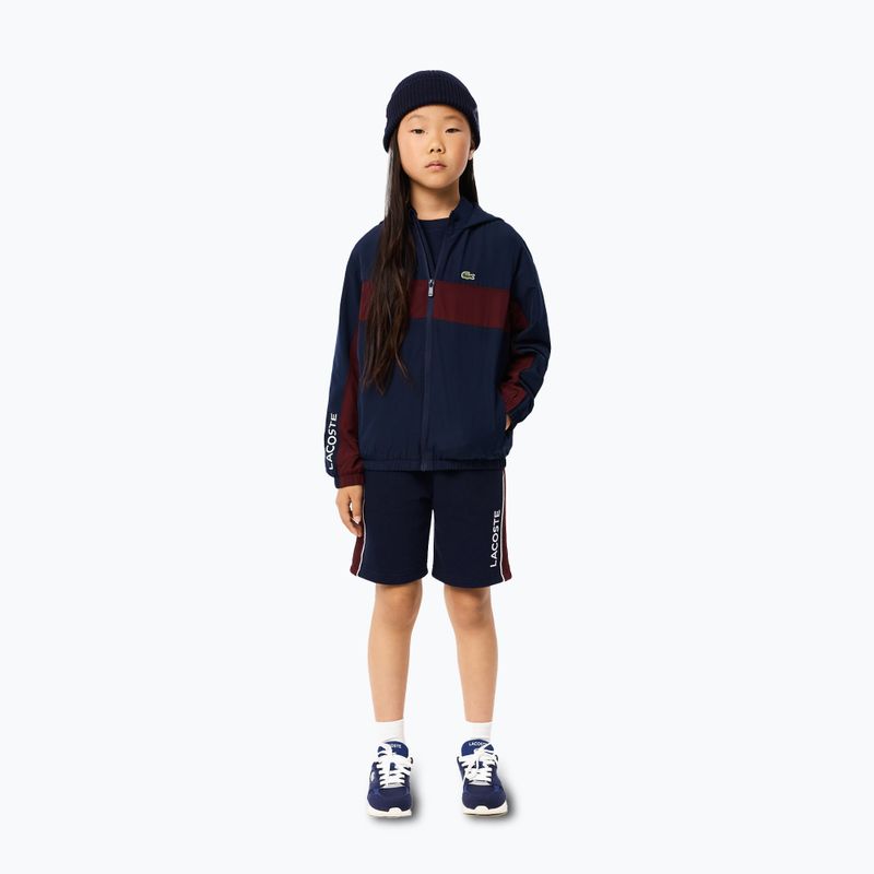 Geacă pentru copii Lacoste BJ2453 navy blue / expresso 2