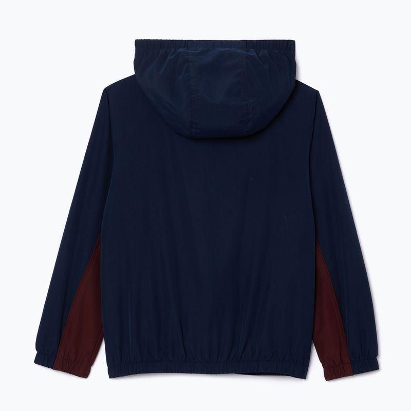 Geacă pentru copii Lacoste BJ2453 navy blue / expresso 6