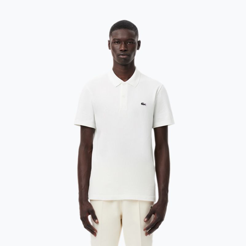 Tricou polo pentru bărbați Lacoste Polo DH5522 white