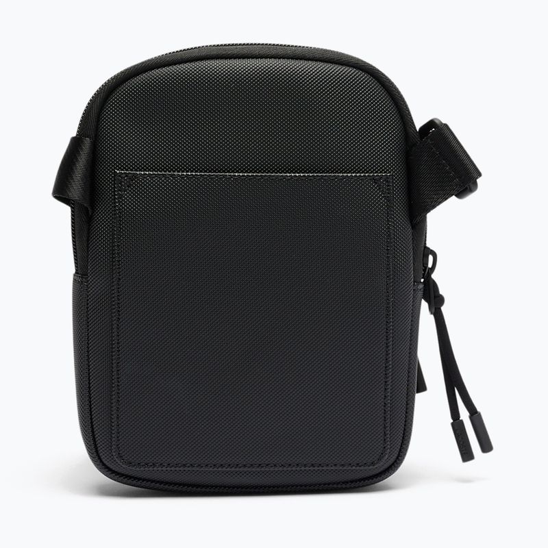 Borsetă pentru bărbați Lacoste NH4679TX jacquard webbing noir 2