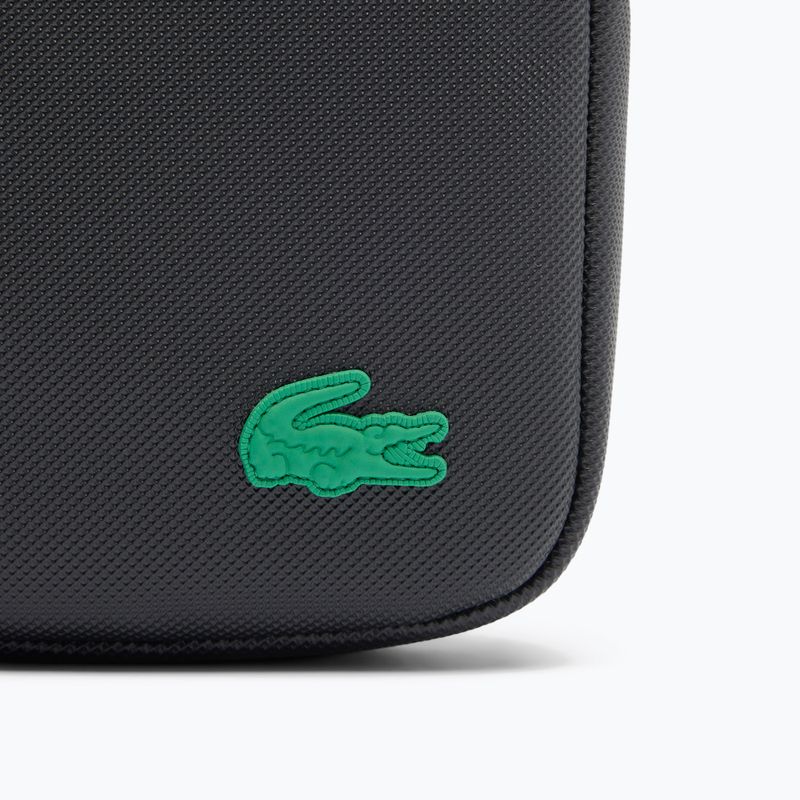 Borsetă pentru bărbați Lacoste NH4679TX jacquard webbing noir 4