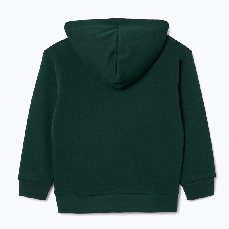 Bluză pentru copii Lacoste SJ2561 sinople 2