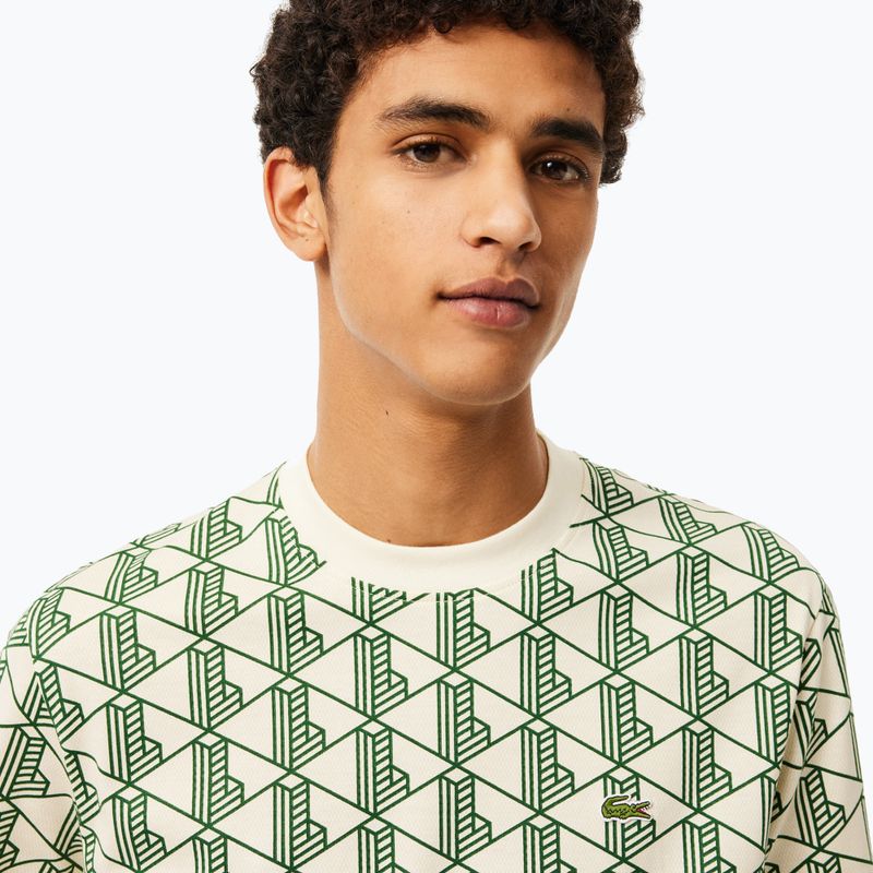 Tricou pentru bărbați Lacoste TH2831 lapland/green 4