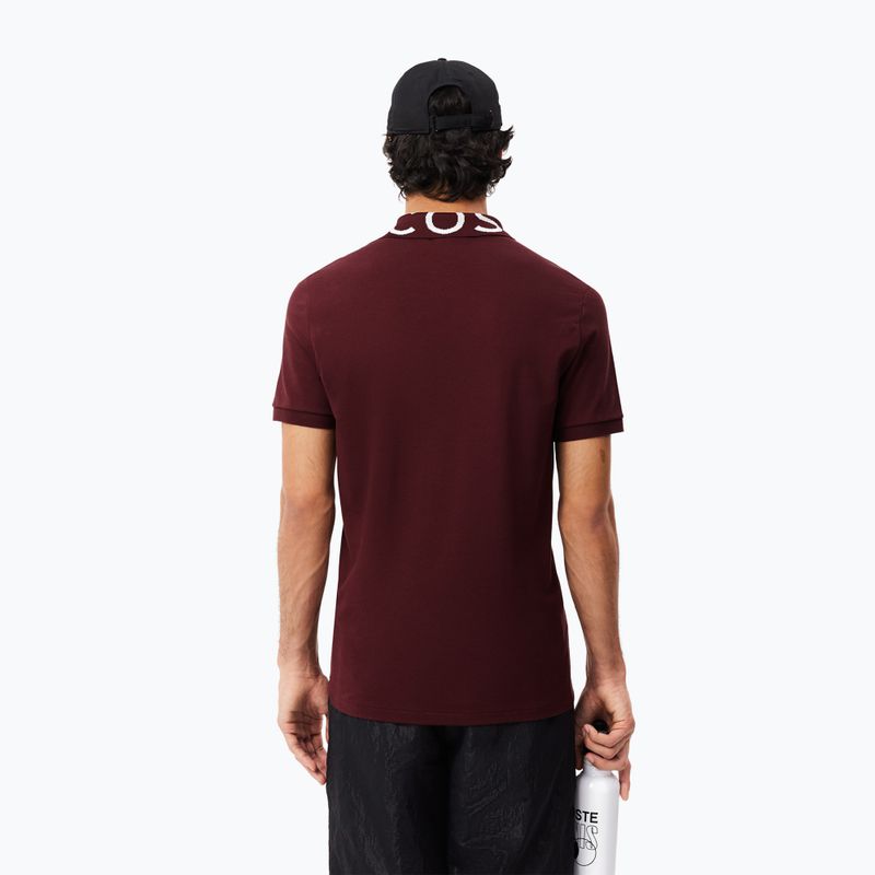 Tricou polo pentru bărbați  Lacoste PH7495 expresso 3
