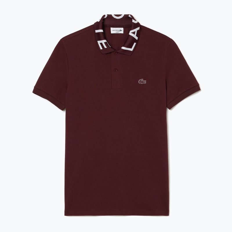 Tricou polo pentru bărbați  Lacoste PH7495 expresso 5