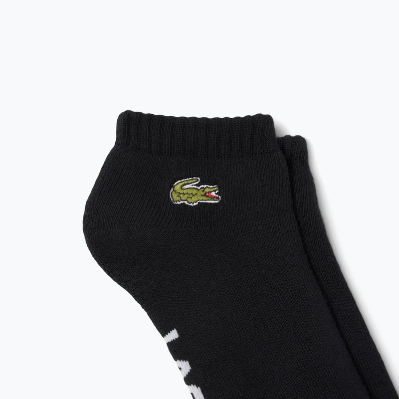 Șosete pentru bărbați  Lacoste RA2653 2 pary black/black 2