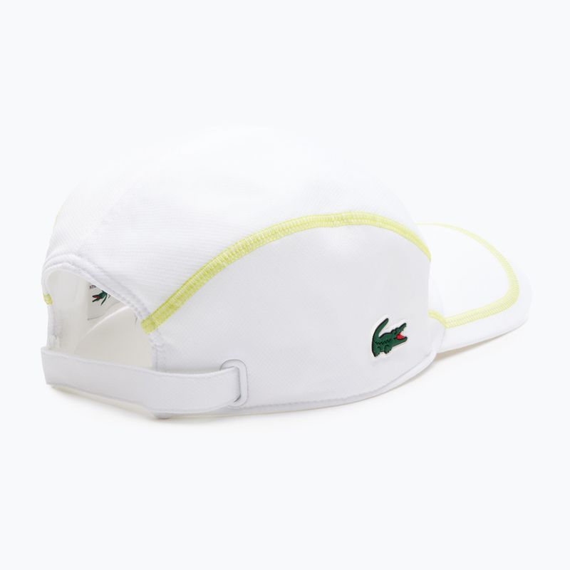 Șapcă pentru bărbați Lacoste RK7574 white/white 3