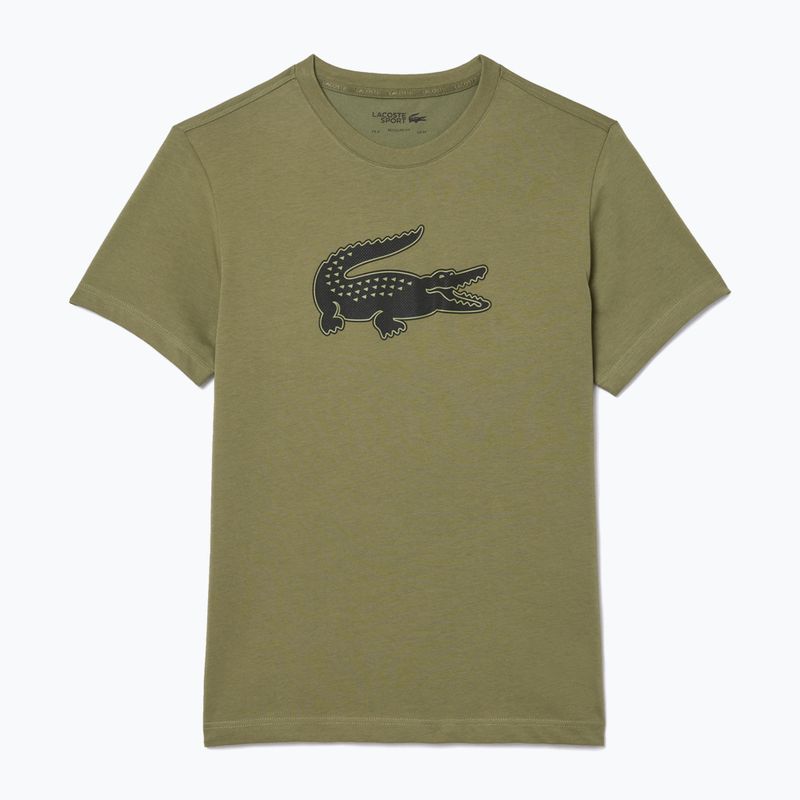 Tricou pentru bărbați  Lacoste TH2042 khaki/black 4