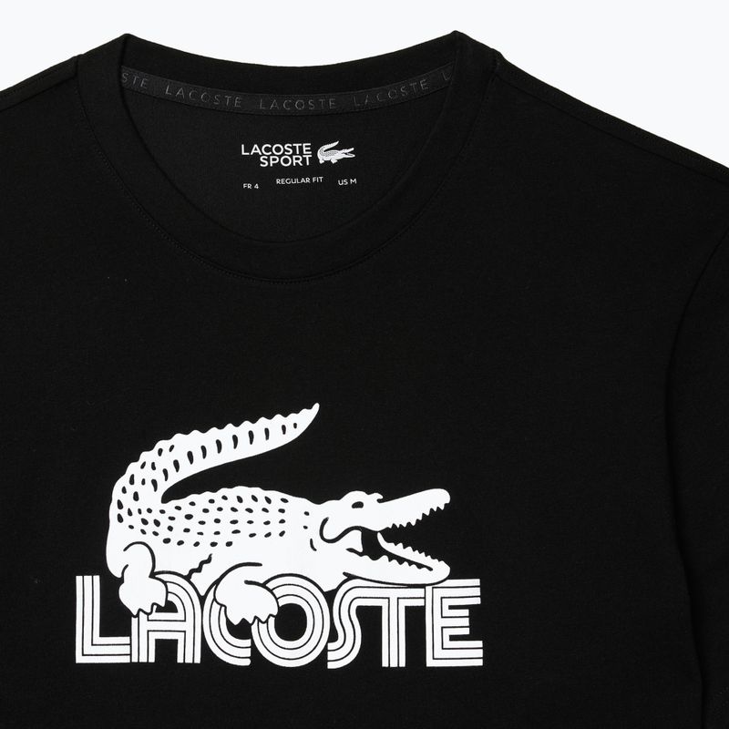 Tricou pentru bărbați  Lacoste TH2508 black/white 6