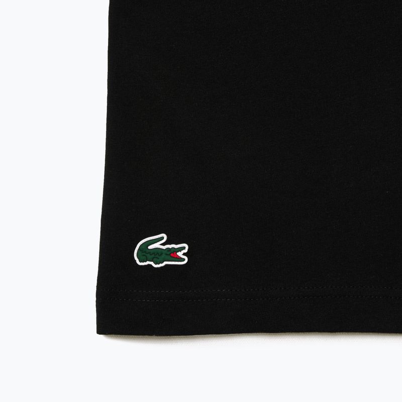 Tricou pentru bărbați  Lacoste TH2508 black/white 7