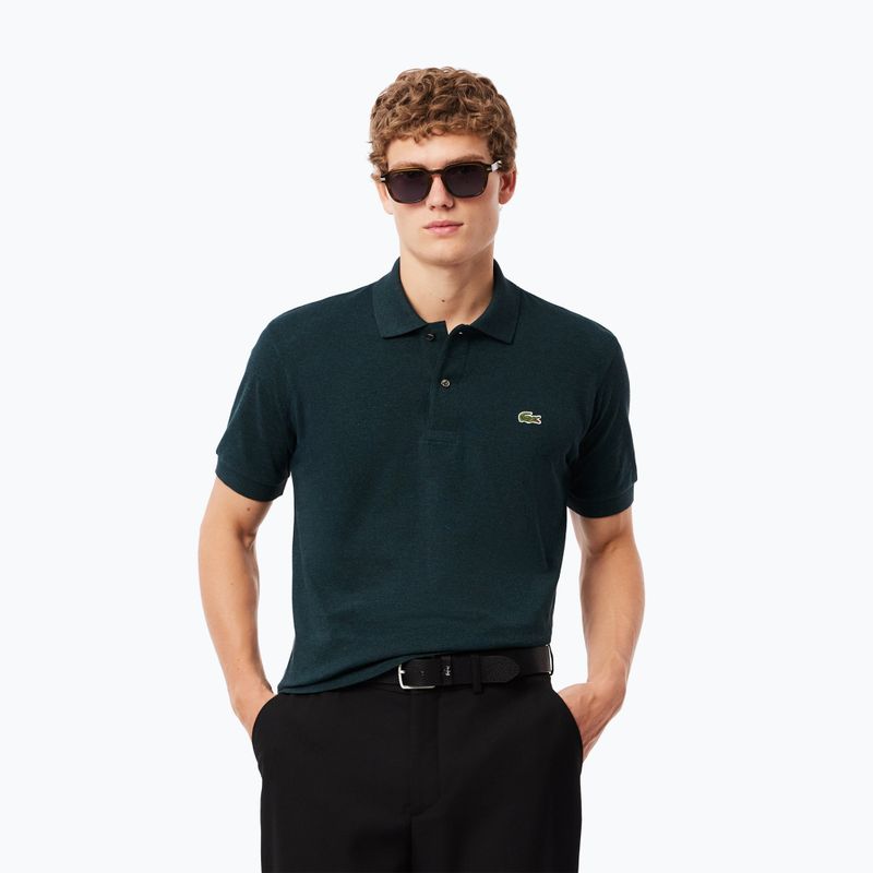 Tricou polo pentru bărbați Lacoste L1264 pin jaspe