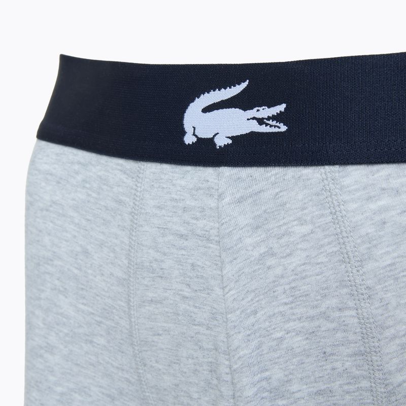 Boxeri Lacoste 5H1803 BCK 3 pary navy blue/silver china/red 3