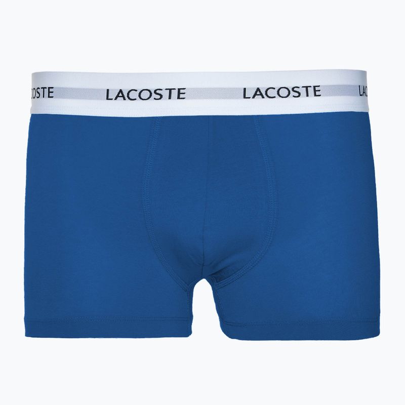 Boxeri pentru bărbați Lacoste 5H5150 3 pary globe/argentine blue/navy 3