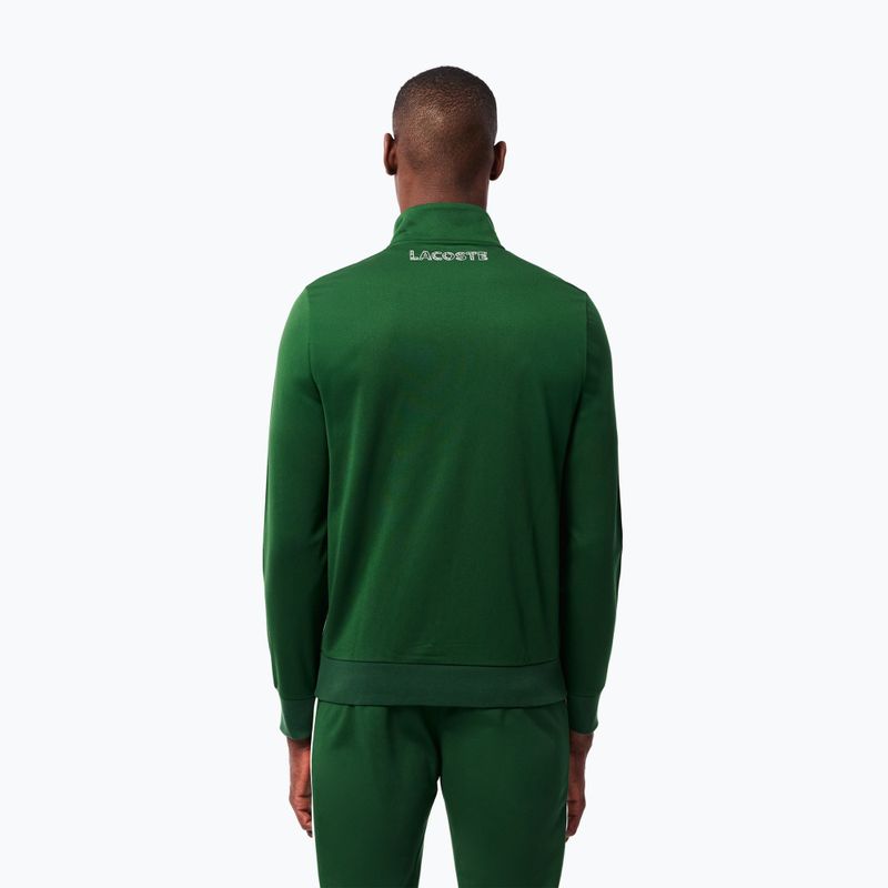 Bluză pentru bărbați Lacoste SH2646 green / white / navy blue 3