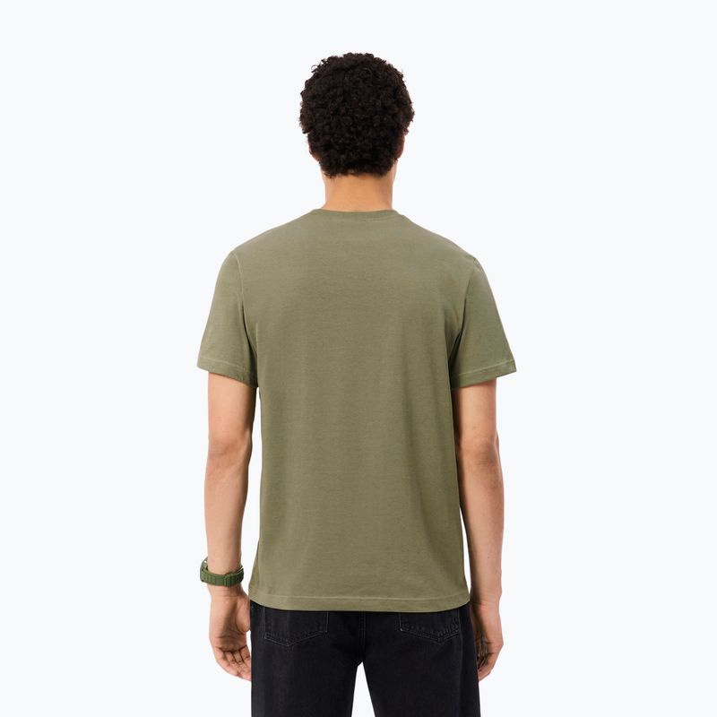 Tricou pentru bărbați Lacoste TH5133 khaki 3