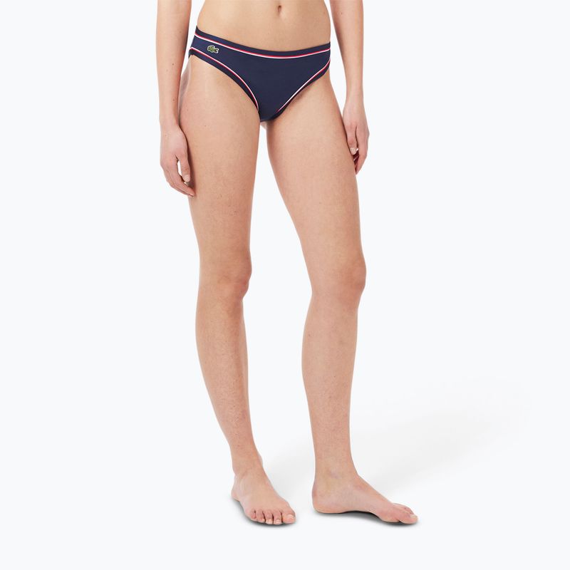 Partea de jos a costumului de baie Lacoste MF9994 navy blue/rill grenadine 4