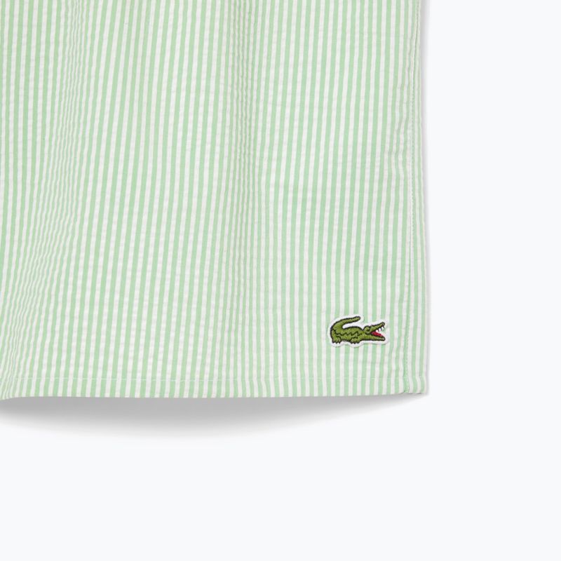 Pantaloni scurți de baie pentru bărbați Lacoste MH9089 white/liamone 3