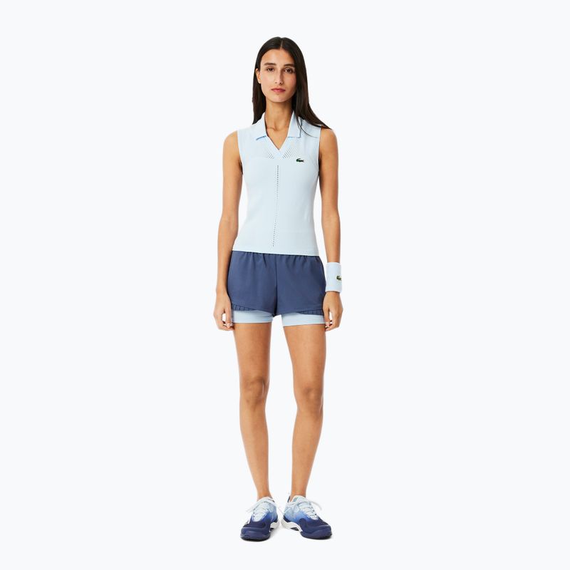 Pantaloni scurți de tenis pentru femei Lacoste GF8598 primerose/rill 2
