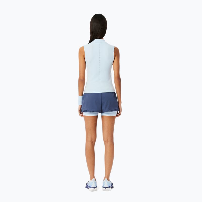 Pantaloni scurți de tenis pentru femei Lacoste GF8598 primerose/rill 3
